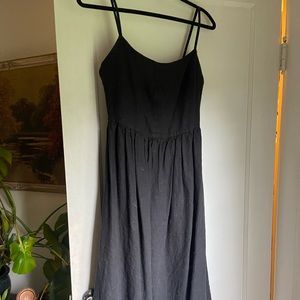 Black ovate mathilde dress size m